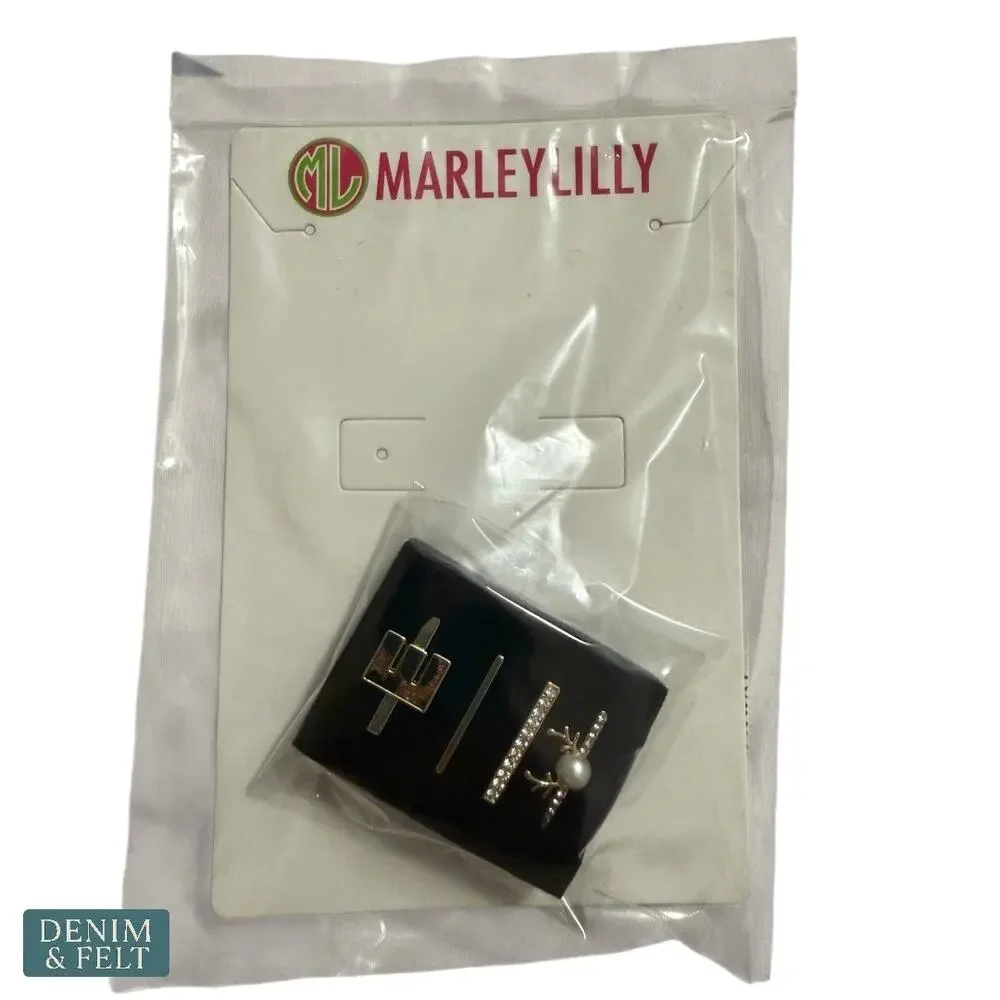 NEW Marley Lilly Smart Watch‎ Charm Set Letter E Gold Leopard Apple Watch